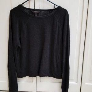 Banana Republic 2020 linen knit top - M - Black